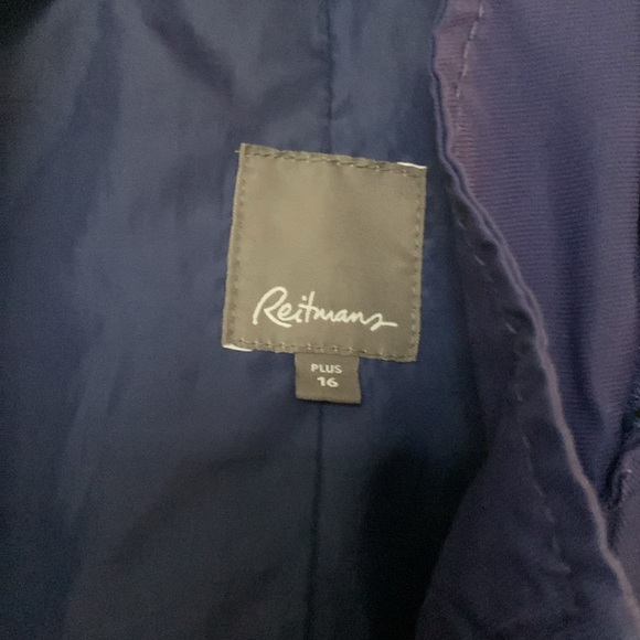 Reitmans. Spring Jacket. Blue. 16. - Picture 4 of 5